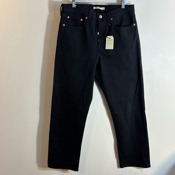 LEVI’S Sz 30 Wedgie Straight Button Fly in Black NEW WITH TAGS - Picture 2 of 15
